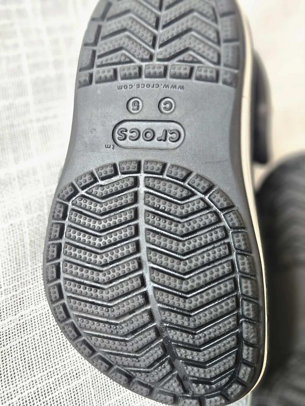 Crocs Toddler Bayaband Clogs - Black/White - Size 5C - Picture 7 of 8
